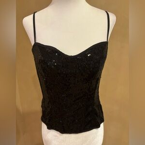 Prettylittlething sequined corset